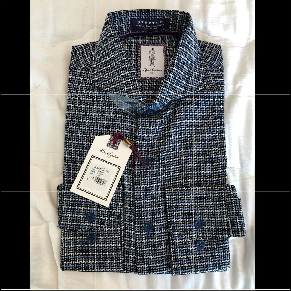 Robert Graham Men’s Giorgio Patterned Dress Shirt